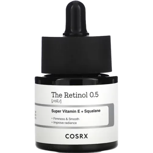 Омолаживающее масло-сыворотка для лица Cosrx The Retinol 0.5 Super Vitamin E + Squalane Oil с ретинолом, витамином Е и