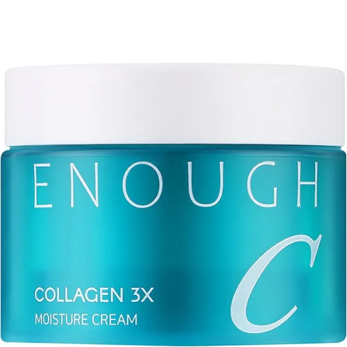 Увлажняющий крем для лица Enough Collagen 3X Moisture Cream с тремя видами коллагена, 50 г.