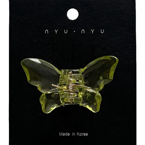 Заколка-краб для волосся «зелена» Nyu.Nyu Hair Clip Crystal Green