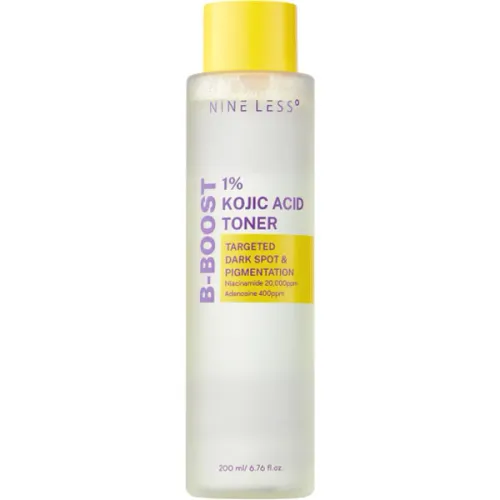 Тонер для лица Nine Less B-Boost 1% Kojic Acid Toner с койевой кислотой, 200 мл.