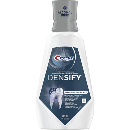 Ополаскиватель для полости рта укрепляющий зубную эмаль Crest Pro Health Densify Flouride Mouthwash Clean Mint, 946 мл.