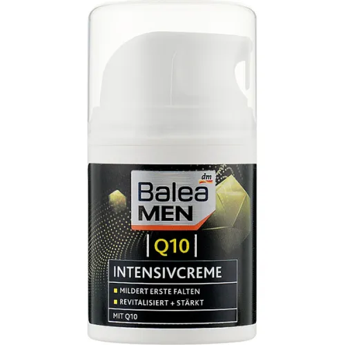 Інтенсивний, чоловічий крем для обличчя Balea Men Q10 Intensive Face Cream з Q10, 50 мл.
