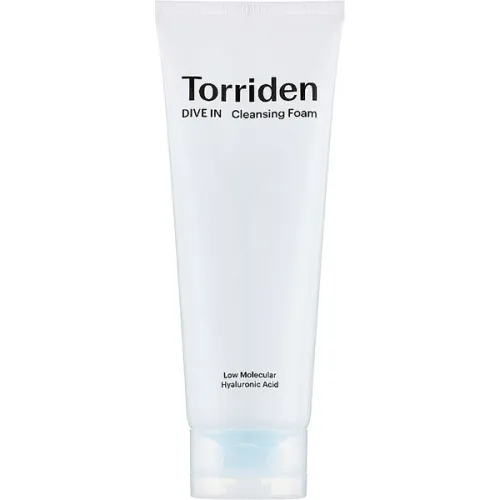 Пенка для умывания Torriden Dive-In Low Molecule Hyaluronic Acid Cleansing Foam с низкомолекулярной гиалуроновой кислотой