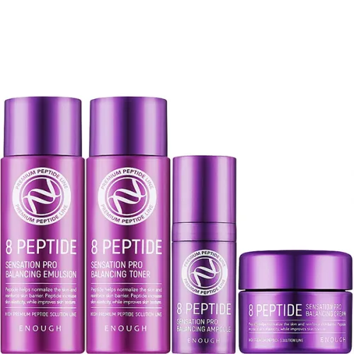 Набор для лица Enough 8 Peptide Special Edition Kit с пептидным комплексом