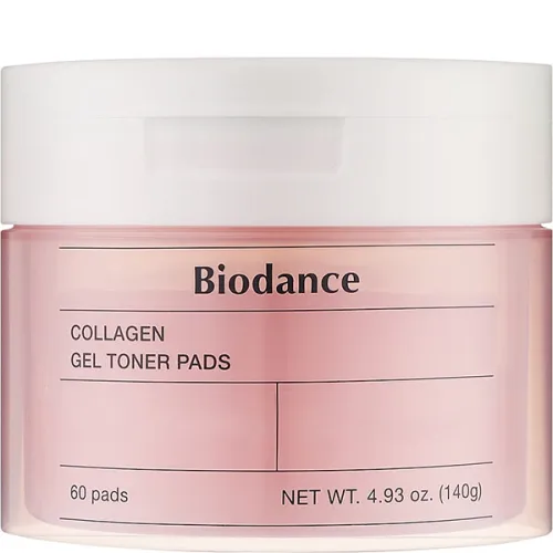 Увлажняющие гелевые тонер-пады для лица Biodance Collagen Gel Toner Pads с коллагеном