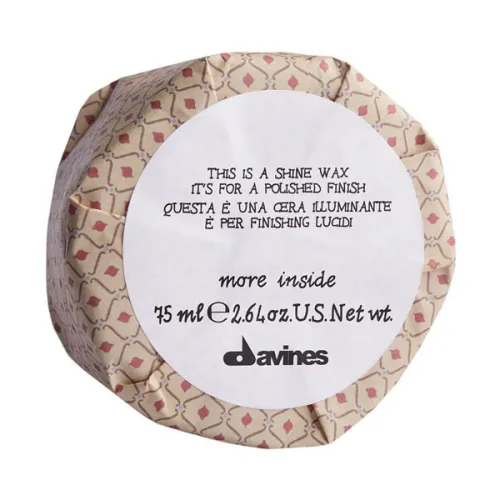 Віск-блиск для глянцевого фінішу Davines More Inside This Is A Shine Wax, 75 мл.