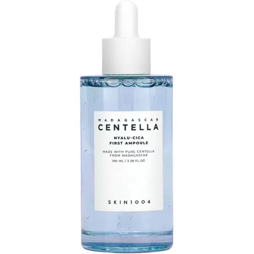 Зволожуюча ампульна сироватка для обличчя SKIN1004 Madagascar Centella Hyalu-Cica First Ampoule з екстрактом центелли та