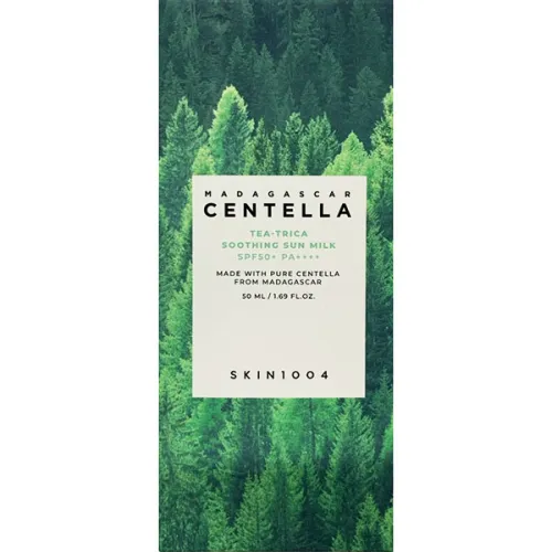 Легке сонцезахисне молочко SKIN1004 Madagascar Centella Tea-Trica Soothing Sun Milk SPF50+ PA++++, 50 мл. - вигляд 2