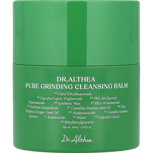 Гідрофільний бальзам для очищення шкіри обличчя Dr.Althea Pure Grinding Cleansing Balm з екстрактом центелли, 50 мл.