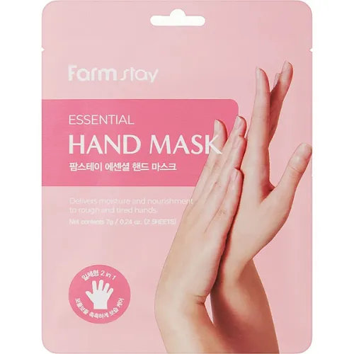 Маска-рукавички для рук FarmStay Essential Hand Mask з гіалуроновою кислотою та медом, 7 г.