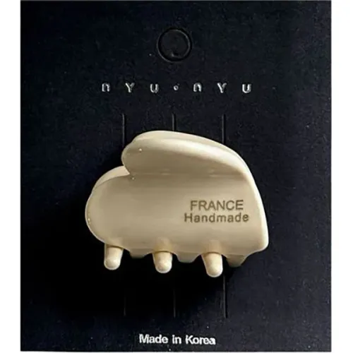 Заколка-краб для волосся «біла» Nyu.Nyu France Hair Clip White