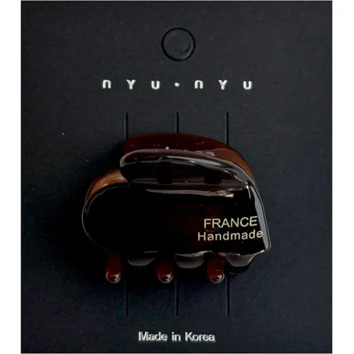 Заколка-краб для волосся «коричневая» Nyu.Nyu France Hair Clip Brown