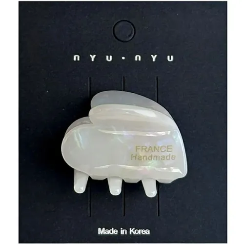 Заколка-краб для волосся «жемчужна» Nyu.Nyu France Hair Clip Pearl