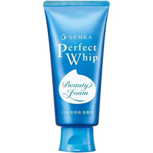 Гель-пенка для умывания Shiseido Senka Perfect Whip Beauty Foam, 120 мл.