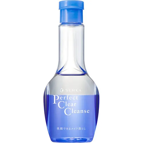 Двухфазное средство для умывания и снятия макияжа Shiseido Senka Perfect Clear Cleanse, 170 мл.