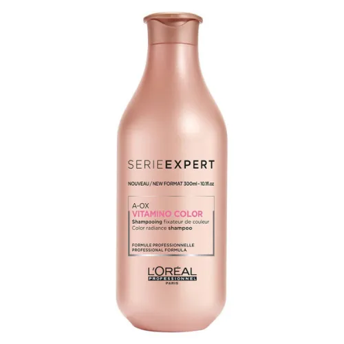 Шампунь для захисту та збереження кольору фарбованого волосся L’Oreal Professionnel A-OX Vitamino Color Shampoo, 300 мл.