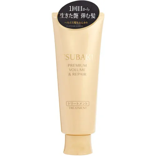 Відновлювюча маска для об'єму волосся Shiseido Tsubaki Premium Volume & Repair Hair Treatment, 160 г.