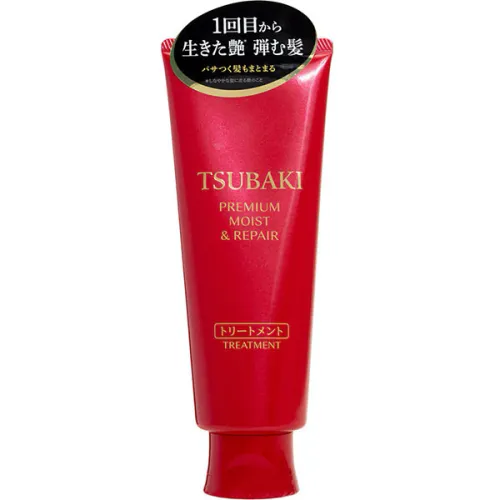 Зволожуюча маска для об'єму волосся Shiseido Tsubaki Premium Moist & Repair Hair Treatment, 160 г.