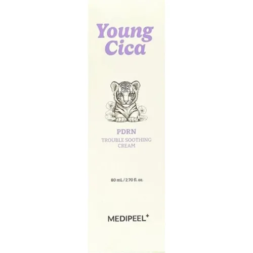 Заспокійливий крем для обличчя Medi Peel Young Cica PDRN Trouble Soothing Cream, 80 мл. - вигляд 2