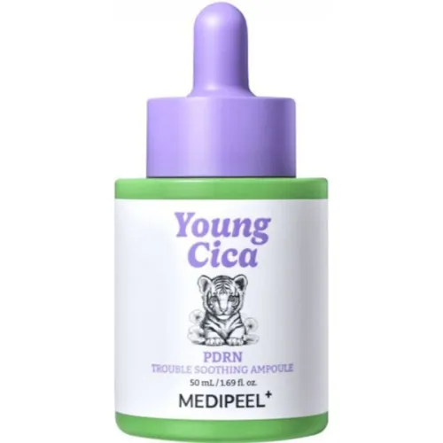 Заспокійлива ампульна сироватка для обличчя Medi Peel Young Cica PDRN Trouble Soothing Ampoule з PDRN та екстрактом