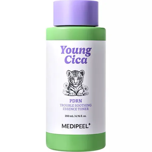Заспокійливий тонер-есенція для обличчя Medi Peel Young Cica PDRN Trouble Soothing Essence Toner з PDRN та екстрактом