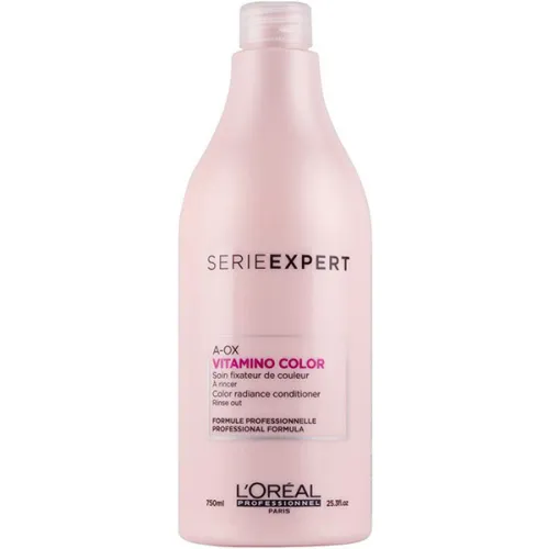 Кондиционер для защиты и сохранения цвета окрашенных волос L’Oreal Professionnel A-OX Vitamino Color Conditioner, 750 мл.