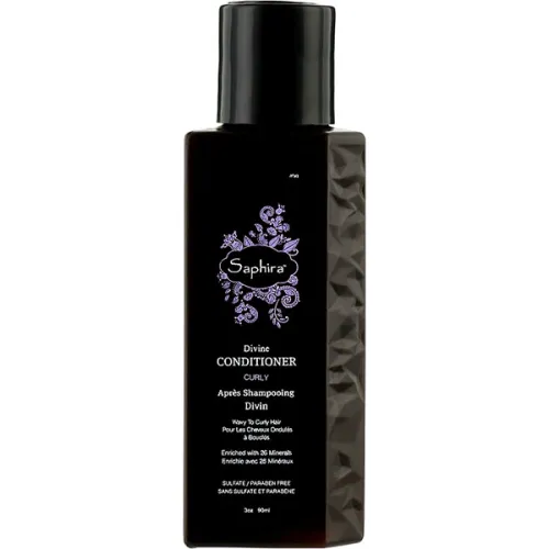 Мінеральний кондиціонер для кучерявого волосся Saphira Curly Divine Conditioner, 90 мл.