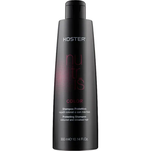 Защищающий шампунь для окрашенных и мелированных волос Koster Nutris Color Protecting Shampoo, 300 мл.