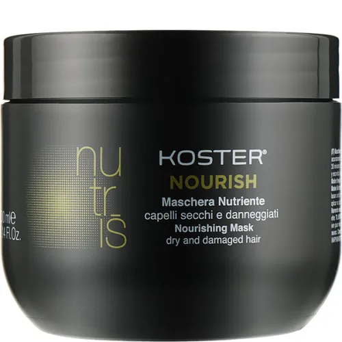 Поживна маска для сухого та пошкодженого волосся Koster Nutris Nourish Mask, 300 мл.