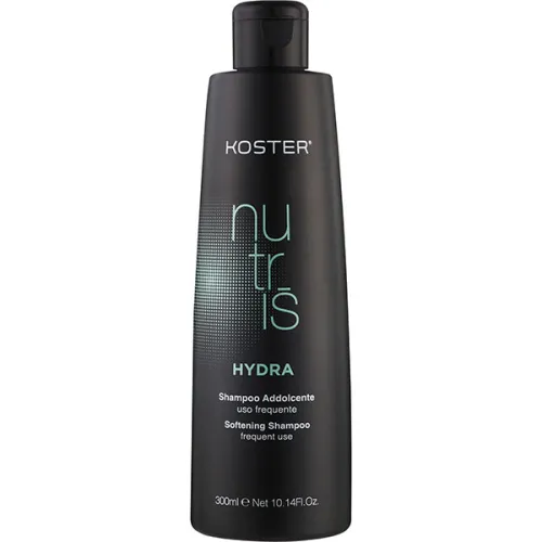 Ежедневный увлажняющий шампунь для волос Koster Nutris Hydra Softening Shampoo, 300 мл.