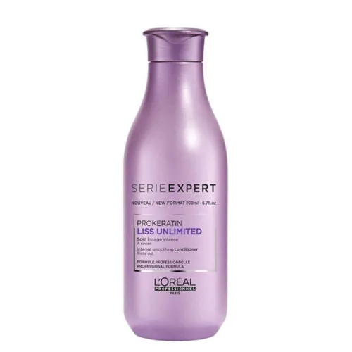 Кондиціонер для гладкості волосся L’Oreal Professionnel Pro Keratin Liss Unlimited Conditioner, 200 мл.
