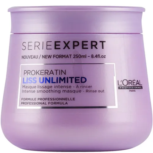Маска для гладкості волосся L’Oreal Professionnel Pro Keratin Liss Unlimited Masque, 250 мл.