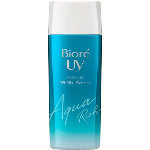 Сонцезахисний водостійкий гель для обличчя Biore UV Aqua Rich Watery Gel SPF50+ PA++++, 70 мл.