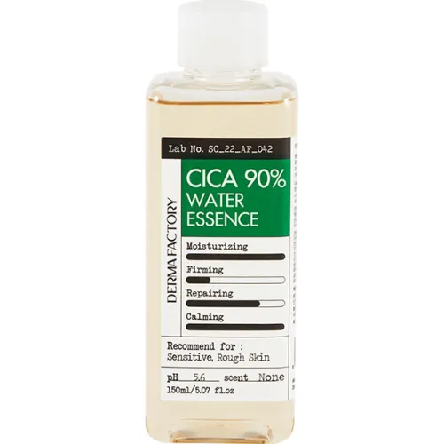 Успокаивающая тонер-эссенция для лица Derma Factory Cica 90% Water Essence с экстрактом центеллы, 150 мл.