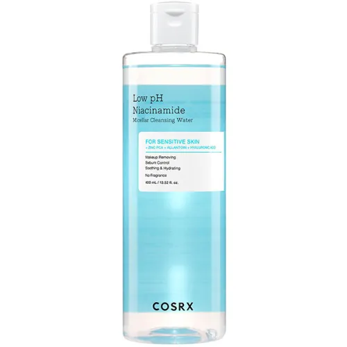 Мицеллярная вода для очищения кожи лица Cosrx Low pH Niacinamide Micellar Cleansing Water с ниацинамидом, 400 мл.