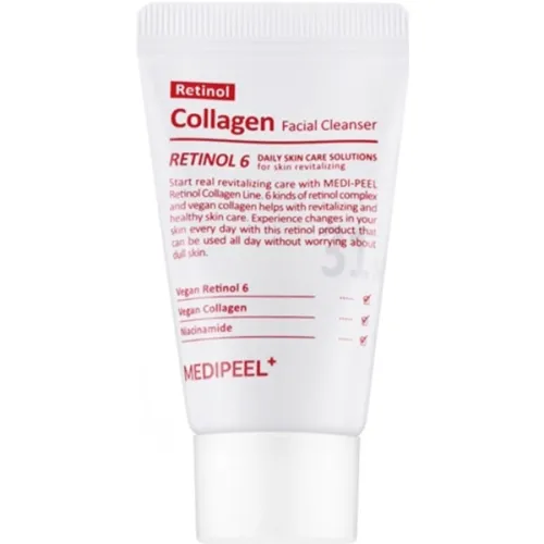 Пенка для умывания Medi Peel Retinol Collagen Facial Cleanser с ретинолом и коллагеном, 15 мл. срок год. до 10.26