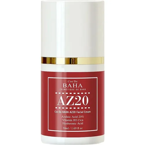 Крем для лица Cos De Baha AZ20 Facial Cream с азелаиновой кислотой, 50 мл.