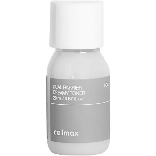 Кремовый барьерный тонер для лица Celimax Dual Barrier Creamy Toner с керамидами, 20 мл.
