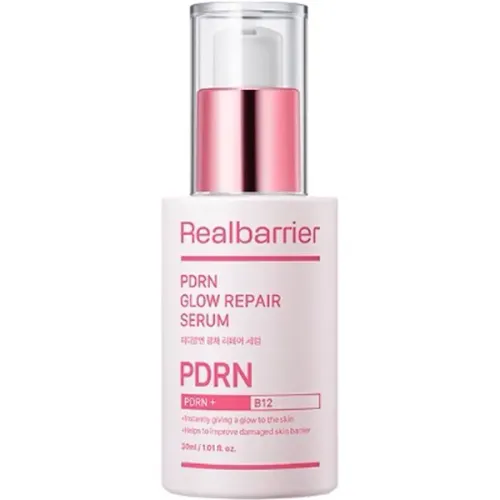 Антивозрастная сыворотка для сияния кожи лица Real Barrier PDRN Glow Repair Serum с ПДРН, 30 мл.