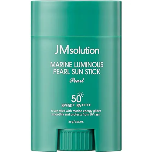 Сонцезахисний стік JMsolution Marine Luminous Pearl Sun Stick Pearl SPF50+ PA++++ з екстрактом перлів, 21 г.