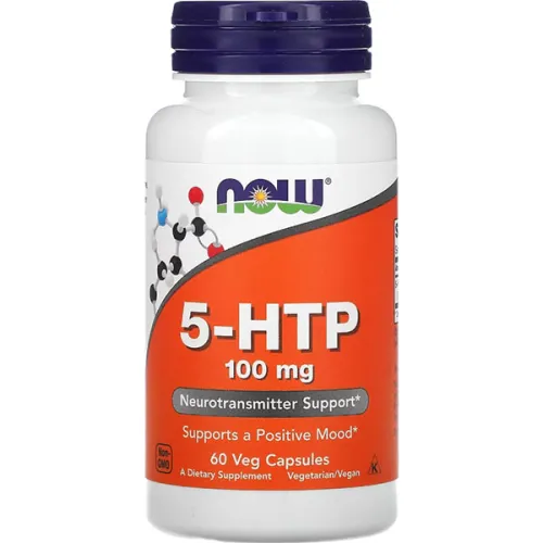 5-Гидрокситриптофан против тревожности Now Foods 5-HTP 100 mg