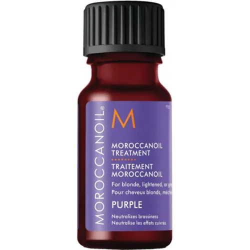 Олія для світлого та освітленого волосся Moroccanoil Treatment Oil Purple з фіолетовим пігментом, 10 мл.