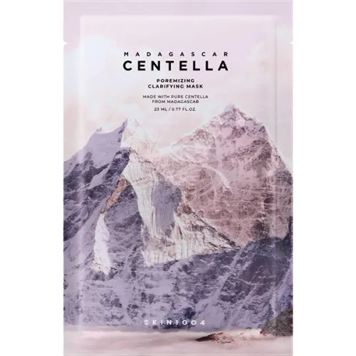 Очищающая тканевая маска для сужения пор SKIN1004 Madagascar Centella Poremizing Clarifying Mask с экстрактом центеллы, 23