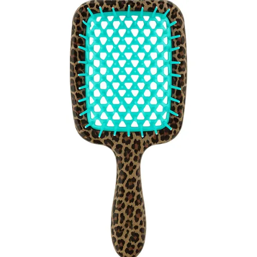 Щітка для волосся «блакитний леопард» Janeke Superbrush Limited Leopard Blue SP230MACTSE