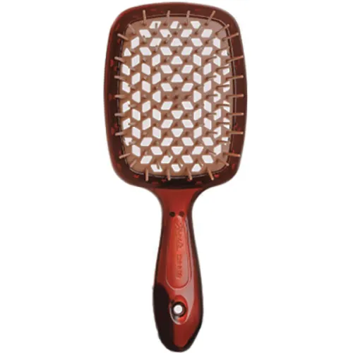 Щітка для волосся «коричнева Janeke Superbrush The Original Brown & Beige SP226 CON з бежевим»