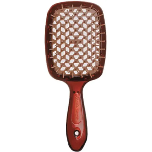 Щітка для волосся «коричнева Janeke Superbrush Small Brown & Beige SP234 CON з бежевим»