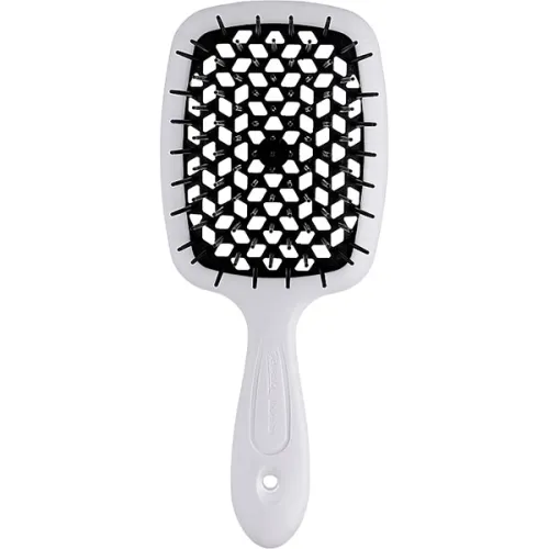 Щітка для волосся «біла Janeke Superbrush Small White & Black 56SP234 NER з чорним»