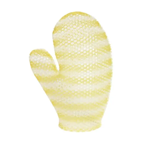 Мочалка для тела «золотая Supracor Stimulite Bath Mitt Gold & White с белым»
