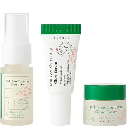 Набір для проблемної шкіри обличчя Axis-Y The Mini Glow Trio
