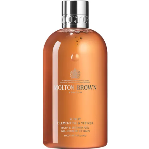 Гель для ванни та душу «сонячний клементин і ветивер» Molton Brown Sunlit Clementine & Vetiver Bath & Shower Gel, 300 мл.